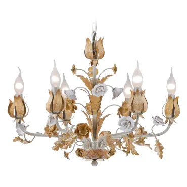 Подвесная люстра Arti Lampadari Contrada Contrada E 1.1.6 WO Подвесная люстра Arti Lampadari Contrada Contrada E 1.1.6 WO