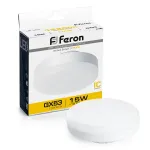 Лампа светодиодная Feron Saffit LB-454 GX53 12Вт 2700K 25834 Цвет арматуры Неокрашенный Цвет плафонов серый от ImperiumLoft