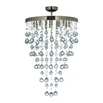 Каскадная люстра Arti Lampadari Flusso Nickel Flusso H 1.4.55.615 N от ImperiumLoft