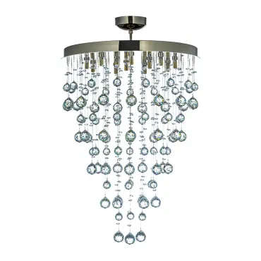 Каскадная люстра Arti Lampadari Flusso Nickel Flusso H 1.4.55.615 N