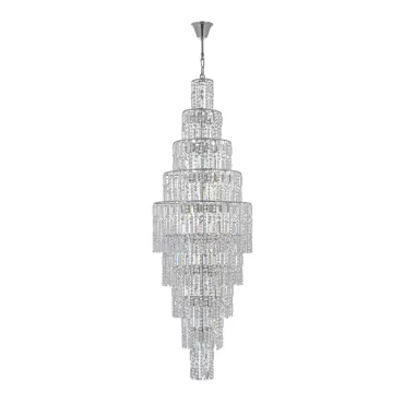 Каскадная люстра Arti Lampadari Valencia Nickel Valencia E 1.10.50.501 N Каскадная люстра Arti Lampadari Valencia Nickel Valencia E 1.10.50.501 N