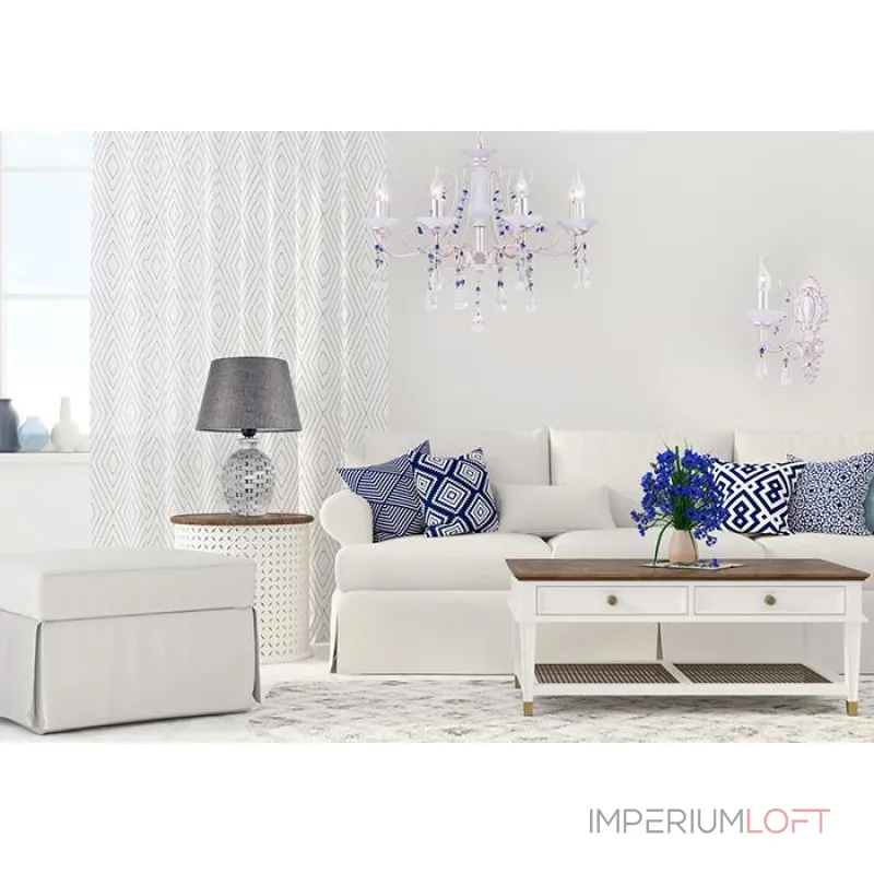 Подвесная люстра Arti Lampadari Medea Medea E 1.1.8 GM от ImperiumLoft