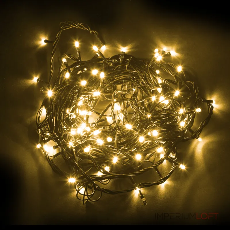 Гирлянда линейная FERON CL08 600LED (желтый) 60м+3м IP44 36W 41621 от ImperiumLoft