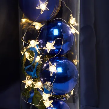 Гирлянда линейная FERON CL571 20LED 2700К (теплый белый) 18м+15м IP20 06W 41644