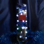 Гирлянда линейная от батареек FERON CL565, 30LED, 5000К (белый) 3м+0,5м IP20, 0,9W 48610 от ImperiumLoft