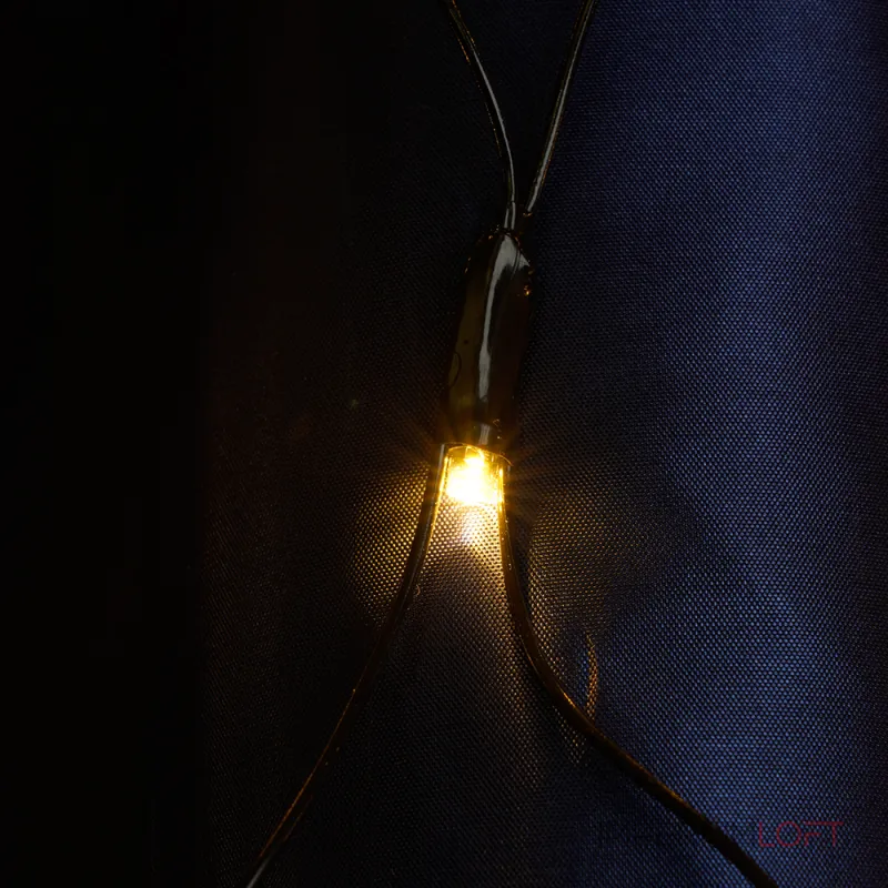 Гирлянда сеть FERON CL42, 260LED, 2700К (тёплый белый)3*3м+3м 22см, IP44, 14W от ImperiumLoft