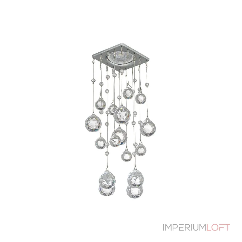 Спот встраиваемый ' Dio D`arte Tayo Nickel Tayo GU10.5.14.8x8.104 N от ImperiumLoft