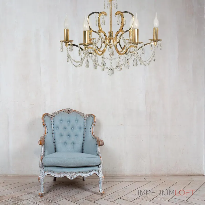 Подвесная люстра Arti Lampadari Pisani Gold Pisani E 1.1.6.601 G от ImperiumLoft Подвесная люстра Arti Lampadari Pisani Gold Pisani E 1.1.6.601 G от ImperiumLoft