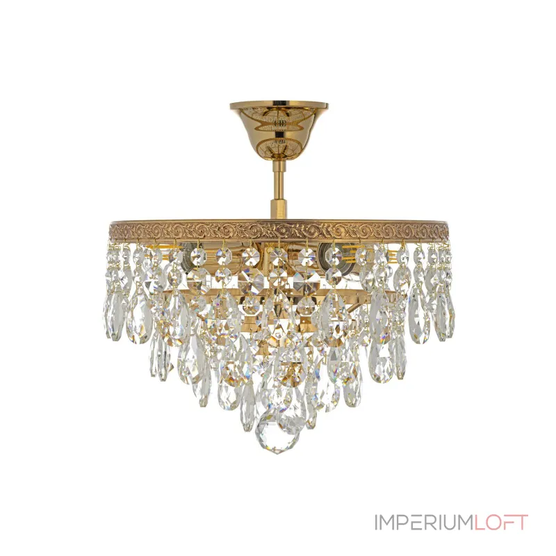 Потолочная люстра Arti Lampadari Castellana Gold Castellana E 1.3.30.601 G от ImperiumLoft Потолочная люстра Arti Lampadari Castellana Gold Castellana E 1.3.30.601 G от ImperiumLoft