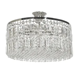 Потолочная люстра Arti Lampadari Sara Silver Sara E 1.3.40.501 S