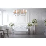 Подвесная люстра Arti Lampadari Vittorio Vittorio E 1.1.8 WG от ImperiumLoft