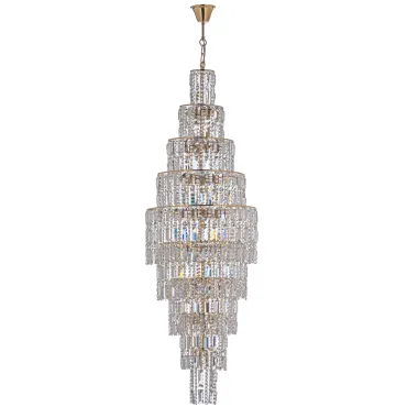 Каскадная люстра Arti Lampadari Valencia Gold Valencia E 1.10.50.501 G Каскадная люстра Arti Lampadari Valencia Gold Valencia E 1.10.50.501 G