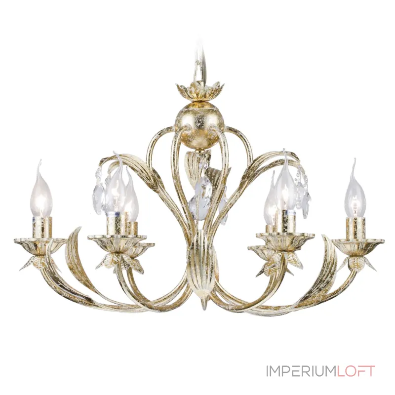 Подвесная люстра Arti Lampadari Arosio Arosio E 1.1.6 G от ImperiumLoft Подвесная люстра Arti Lampadari Arosio Arosio E 1.1.6 G от ImperiumLoft