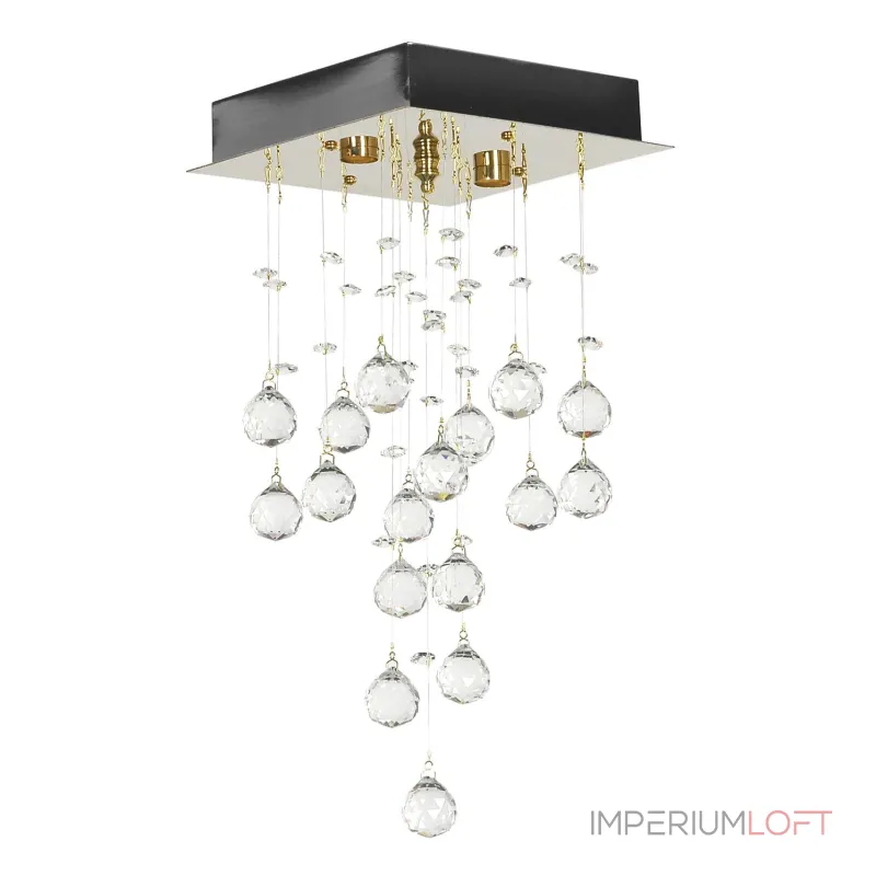 Потолочный светильник Arti Lampadari Flusso Gold Flusso H 1.4.20.615 G от ImperiumLoft