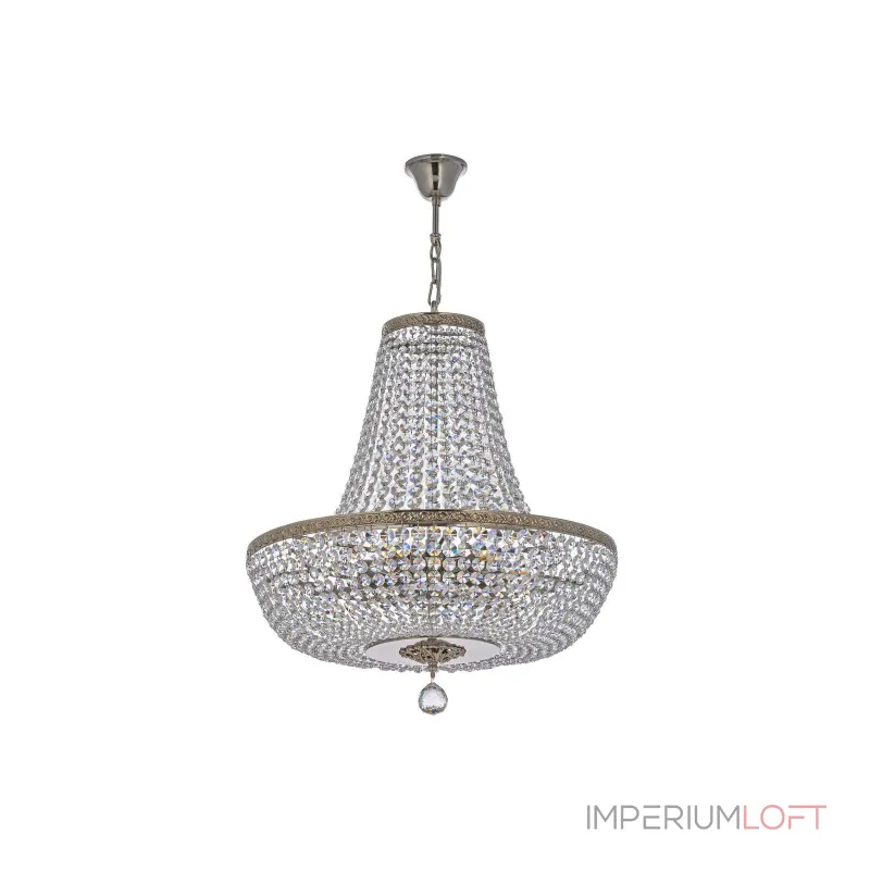 Люстра подвесная Arti Lampadari Castellana Nickel Castellana E 1.5.50.100 N от ImperiumLoft Люстра подвесная Arti Lampadari Castellana Nickel Castellana E 1.5.50.100 N от ImperiumLoft