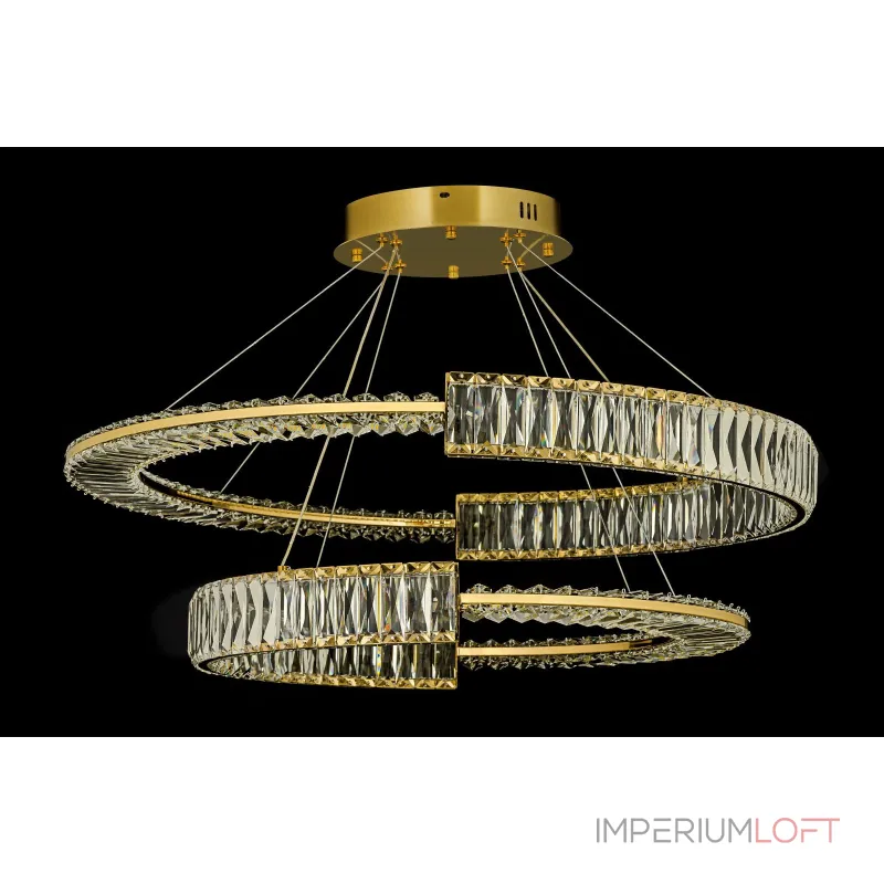 Люстра подвесная + Arti Lampadari Carini Carini L 1.5.60+80.101 G от ImperiumLoft