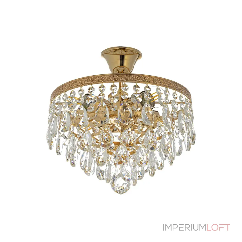 Потолочная люстра Arti Lampadari Castellana Gold Castellana E 1.3.30.601 G от ImperiumLoft Потолочная люстра Arti Lampadari Castellana Gold Castellana E 1.3.30.601 G от ImperiumLoft