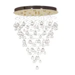 Каскадная люстра Arti Lampadari Flusso Gold Flusso H 1.4.55.615 G от ImperiumLoft