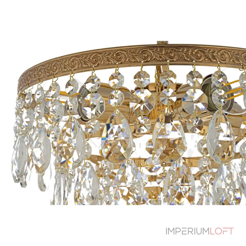 Потолочная люстра Arti Lampadari Castellana Gold Castellana E 1.3.30.601 G от ImperiumLoft Потолочная люстра Arti Lampadari Castellana Gold Castellana E 1.3.30.601 G от ImperiumLoft
