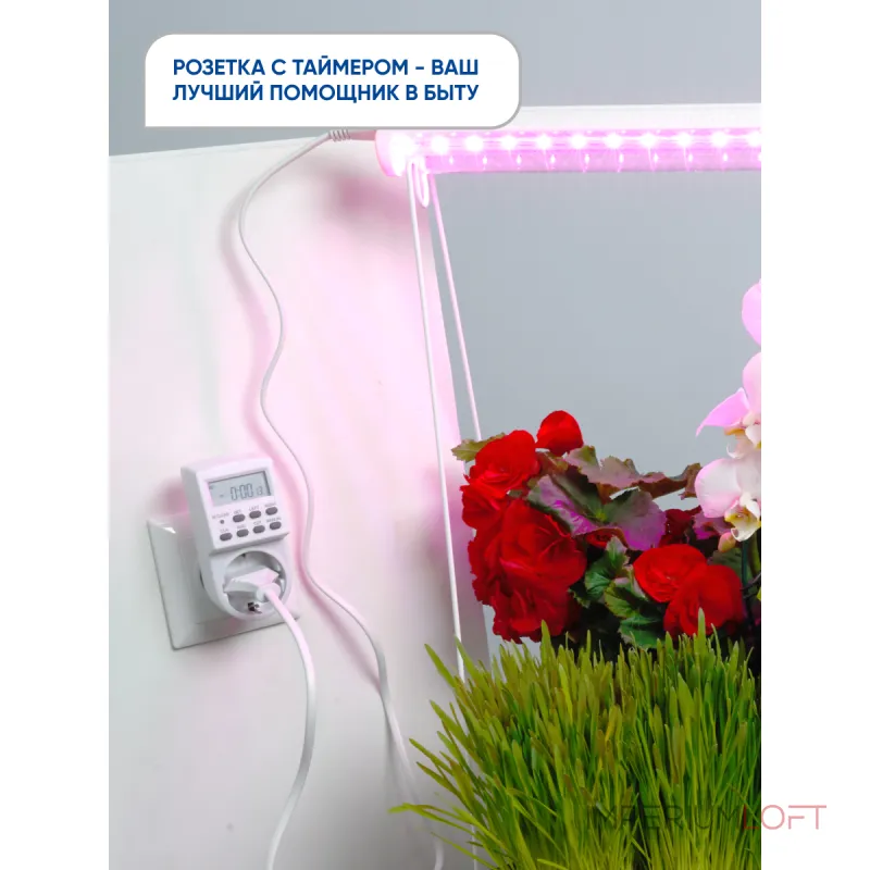 Розетка с таймером Feron TM24 23257 от ImperiumLoft