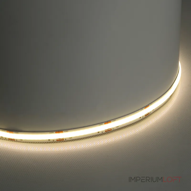 Светодиодная COB лента 320SMD(2110)/м 10Вт/м 24V 5000*8*1.8мм 4000К IP20 Feron 51976 от ImperiumLoft