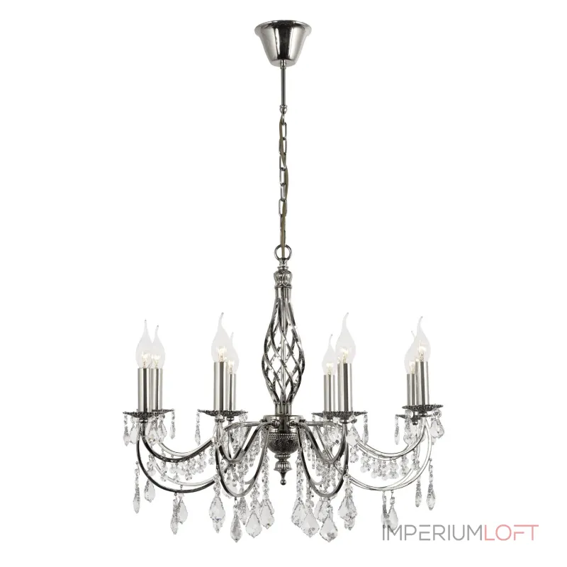 Подвесная люстра Arti Lampadari Deco Nickel Deco E 1.1.8.600 N от ImperiumLoft Подвесная люстра Arti Lampadari Deco Nickel Deco E 1.1.8.600 N от ImperiumLoft