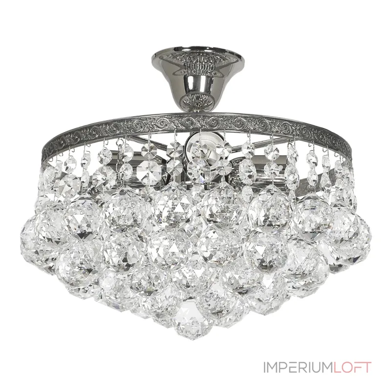 Потолочная люстра Arti Lampadari Castellana Nickel Castellana E 1.3.30.501 N от ImperiumLoft Потолочная люстра Arti Lampadari Castellana Nickel Castellana E 1.3.30.501 N от ImperiumLoft