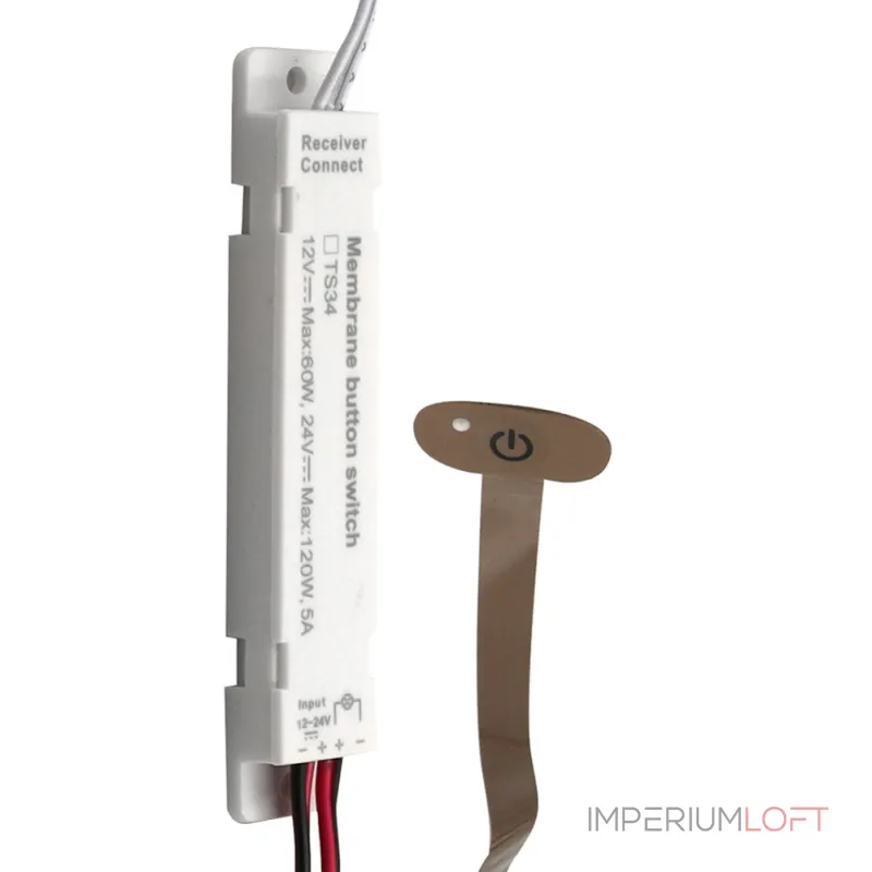 Датчик касания 12-24V 60/120W с кабелем (25 см) Feron 52166 от ImperiumLoft