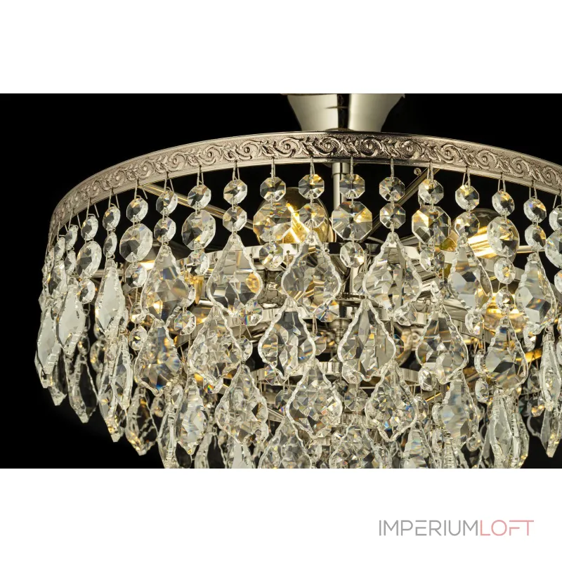 Потолочная люстра Arti Lampadari Castellana Nickel Castellana E 1.3.38.602 N от ImperiumLoft Потолочная люстра Arti Lampadari Castellana Nickel Castellana E 1.3.38.602 N от ImperiumLoft