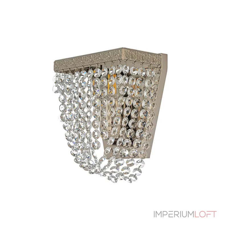 Настенный светильник Arti Lampadari Favola Nickel Favola E 2.10.501 N от ImperiumLoft Настенный светильник Arti Lampadari Favola Nickel Favola E 2.10.501 N от ImperiumLoft