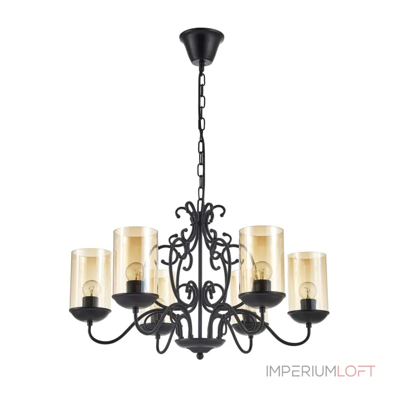 Подвесная люстра Arti Lampadari Gardena Gardena E 1.1.6 B от ImperiumLoft