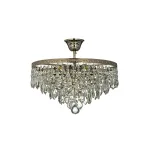 Потолочная люстра Arti Lampadari Castellana Nickel Castellana E 1.3.38.602 N от ImperiumLoft