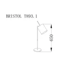 Настольная лампа Lucia Tucci Bristol BRISTOL T893.1 от ImperiumLoft