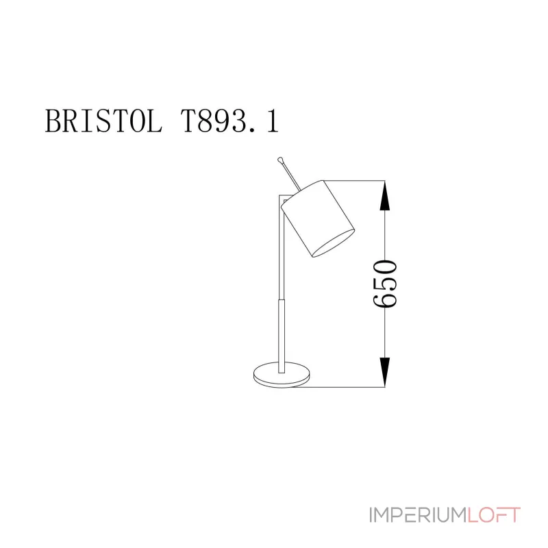 Настольная лампа Lucia Tucci Bristol BRISTOL T893.1 от ImperiumLoft Настольная лампа Lucia Tucci Bristol BRISTOL T893.1 от ImperiumLoft