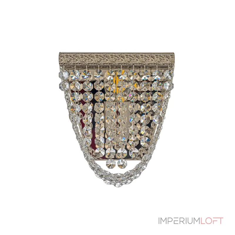 Настенный светильник Arti Lampadari Favola Nickel Favola E 2.10.501 N от ImperiumLoft Настенный светильник Arti Lampadari Favola Nickel Favola E 2.10.501 N от ImperiumLoft