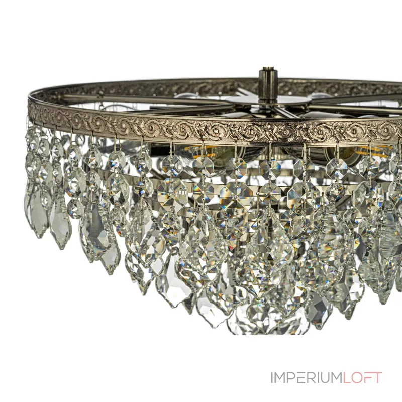 Потолочная люстра Arti Lampadari Castellana Nickel Castellana E 1.3.38.602 N от ImperiumLoft Потолочная люстра Arti Lampadari Castellana Nickel Castellana E 1.3.38.602 N от ImperiumLoft