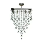 Каскадная люстра Arti Lampadari Flusso Nickel Flusso H 1.4.50.515 N от ImperiumLoft