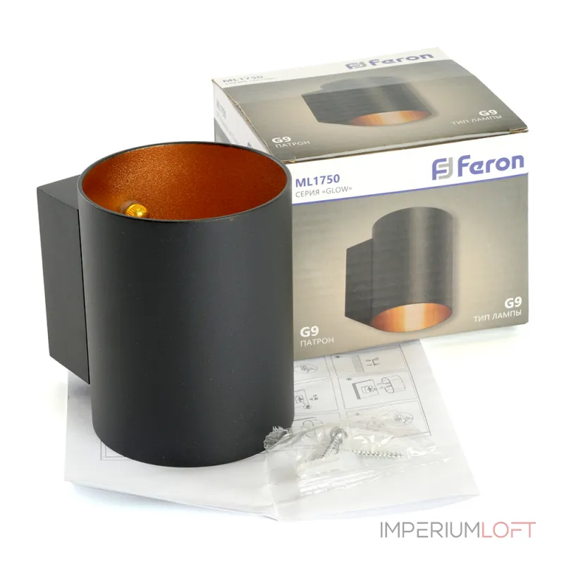 Светильник настенный Feron ML1750 G9 IP20 15W от ImperiumLoft Светильник настенный Feron ML1750 G9 IP20 15W от ImperiumLoft