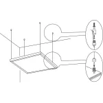 Подвес Feron 21661 Цвет арматуры серебро от ImperiumLoft