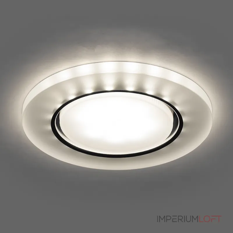 Встраиваемый светильник Feron 32659 Цвет арматуры хром Цвет плафонов белый от ImperiumLoft