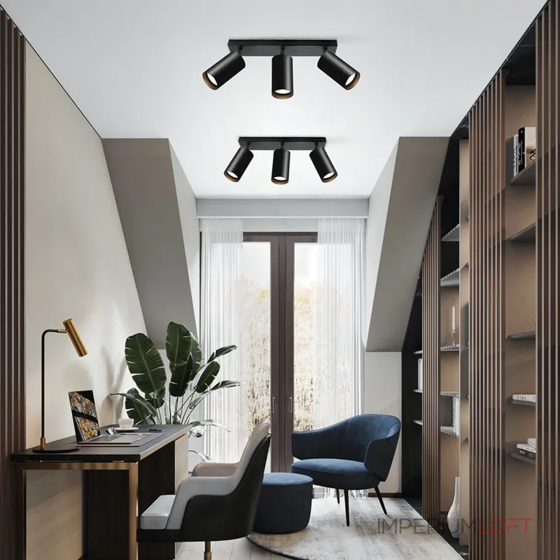 Спот Feron Saffit 41065 Цвет арматуры черный Цвет плафонов черный от ImperiumLoft