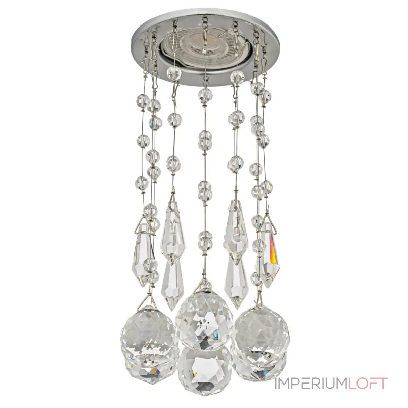 Спот встраиваемый ' Dio D`arte Osimo Nickel Osimo GU10.5.14.8.120 N от ImperiumLoft