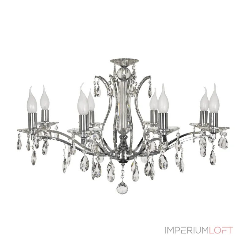 Подвесная люстра Arti Lampadari Alberi Nickel Alberi E 1.1.8.601 N от ImperiumLoft