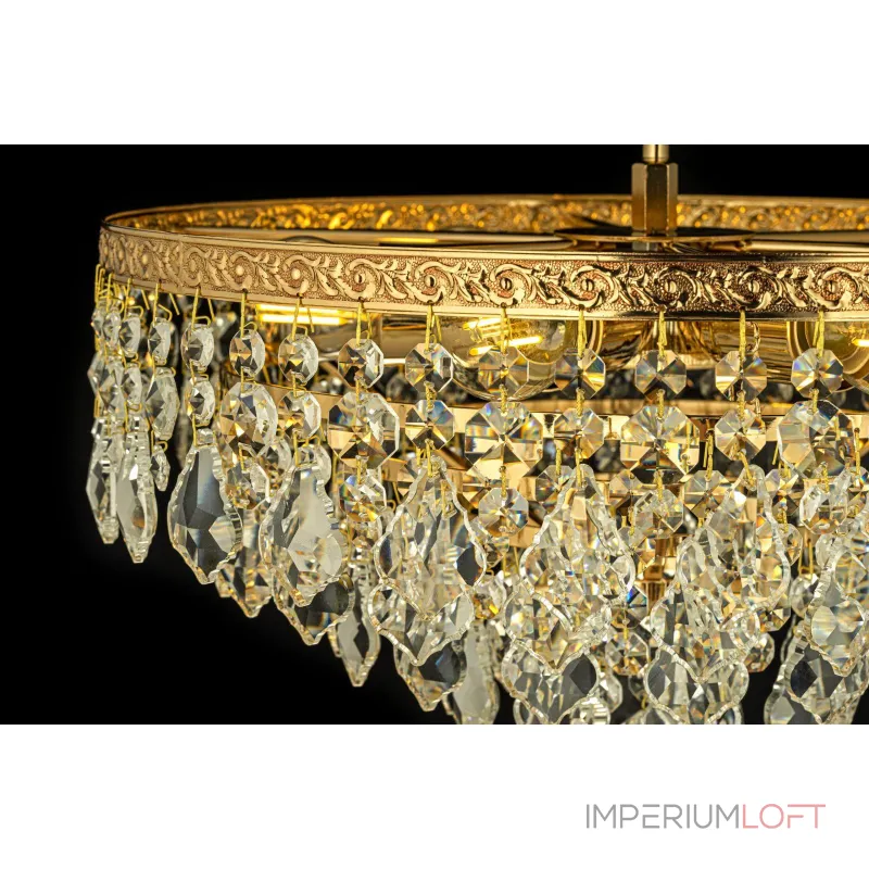 Потолочная люстра Arti Lampadari Castellana Gold Castellana E 1.3.38.602 G от ImperiumLoft Потолочная люстра Arti Lampadari Castellana Gold Castellana E 1.3.38.602 G от ImperiumLoft