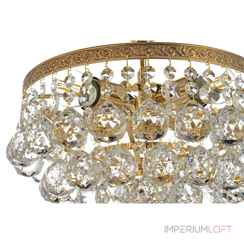 Потолочная люстра Arti Lampadari Castellana Gold Castellana E 1.3.30.501 G от ImperiumLoft Потолочная люстра Arti Lampadari Castellana Gold Castellana E 1.3.30.501 G от ImperiumLoft