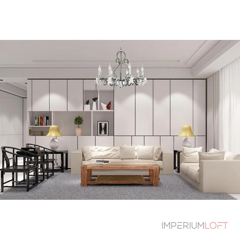 Подвесная люстра Arti Lampadari Surano Surano E 1.1.8 S от ImperiumLoft Подвесная люстра Arti Lampadari Surano Surano E 1.1.8 S от ImperiumLoft