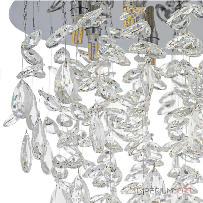 Люстра потолочная Arti Lampadari Flusso Nickel Flusso H 1.4.45.638 N от ImperiumLoft Люстра потолочная Arti Lampadari Flusso Nickel Flusso H 1.4.45.638 N от ImperiumLoft