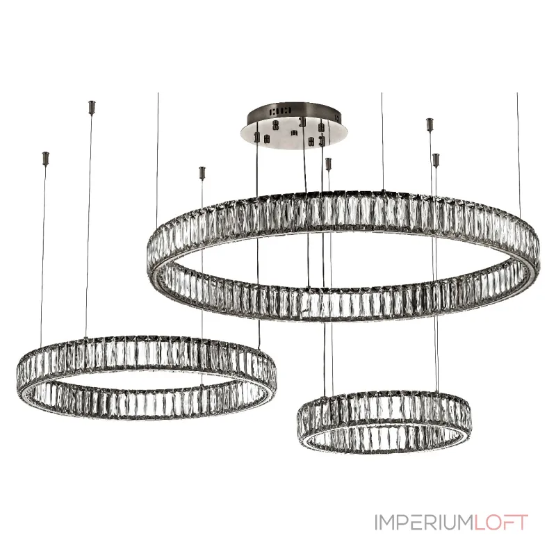 Люстра подвесная '++ Dio D`arte Caneva Caneva L 1.5.80+60+40.100 N от ImperiumLoft