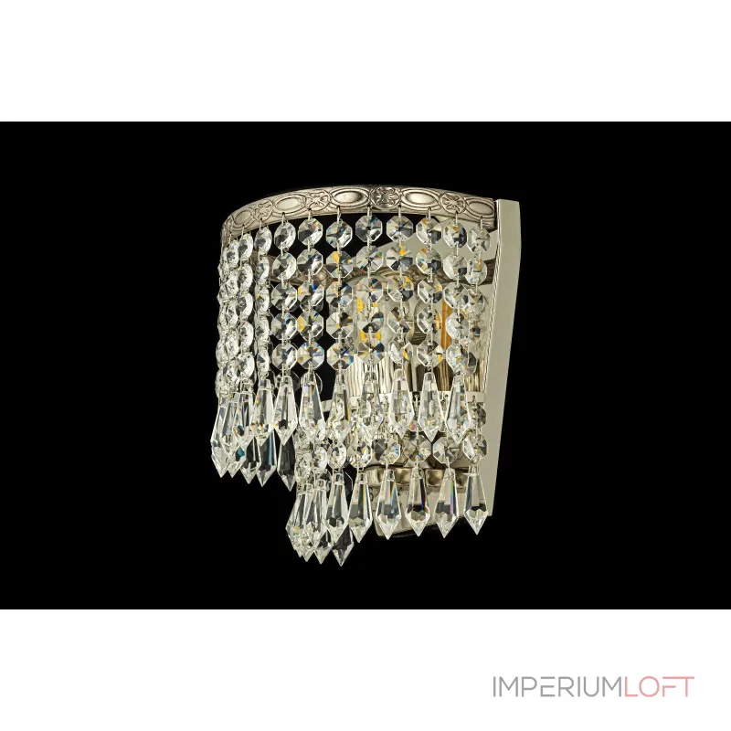 Настенный светильник Arti Lampadari Nonna Nickel Nonna E 2.10.501 N от ImperiumLoft Настенный светильник Arti Lampadari Nonna Nickel Nonna E 2.10.501 N от ImperiumLoft