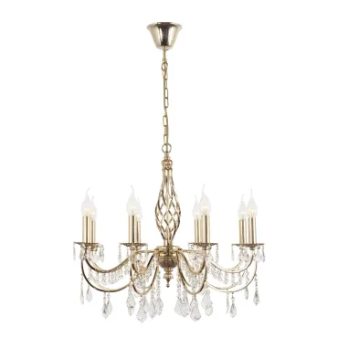 Подвесная люстра Arti Lampadari Deco Gold Deco E 1.1.8.600 G Подвесная люстра Arti Lampadari Deco Gold Deco E 1.1.8.600 G